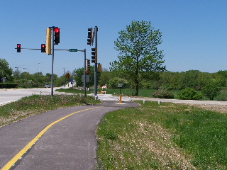 Paul Douglas Trail crossing at Ela Road